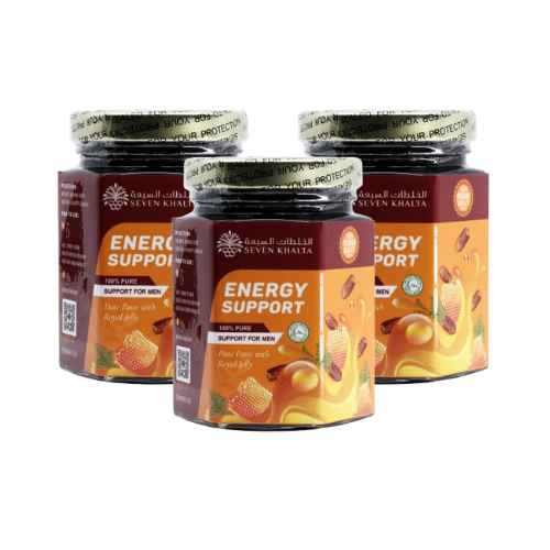 Seven Khalta  Date Paste And Royal Jelly  - 250ml (3 Jars)