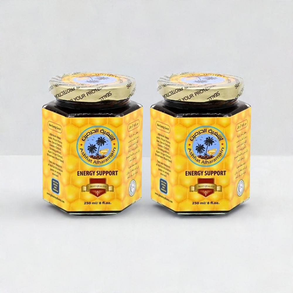 Ashfiat Alharamain Energy Support 250ml (2 Jar)